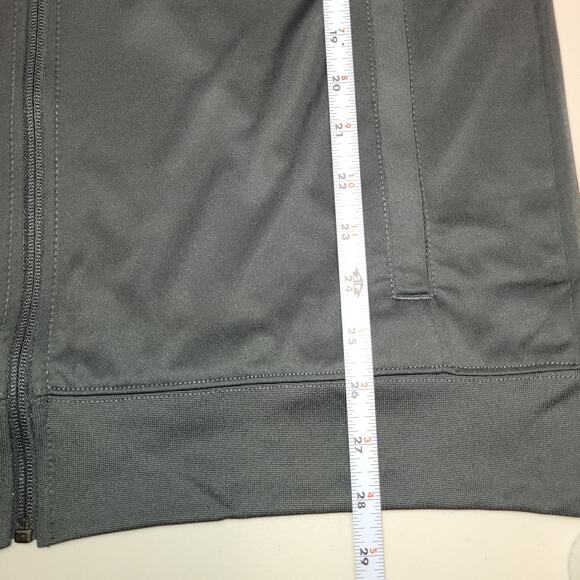 Nike Men Full Zip Sweatshirt Size Large Red Black Long Sleeve Workout Gym - Picture 10 of 10